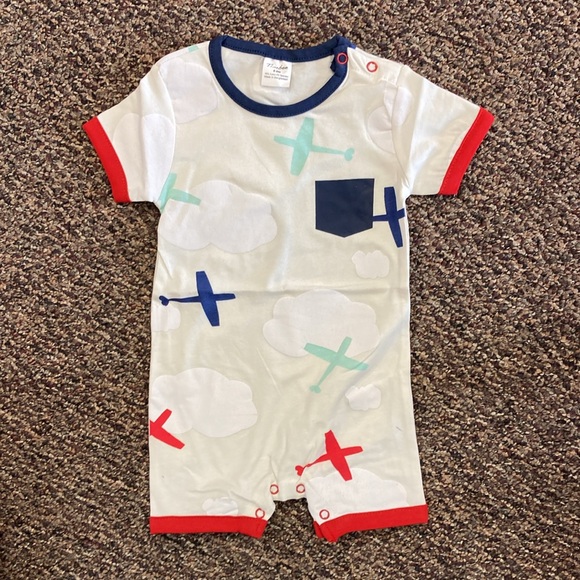 Lot of 4 Timbee Baby Rompers size 3-6m, 6-9m 9-12 Cotton NEW fresh out of pkg - Picture 7 of 7